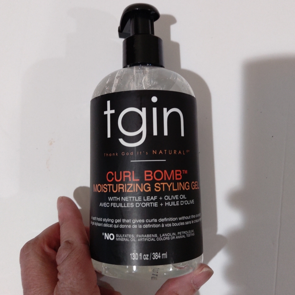 NEW TGIN  curl bomb moisturizing styling gel  13 oz